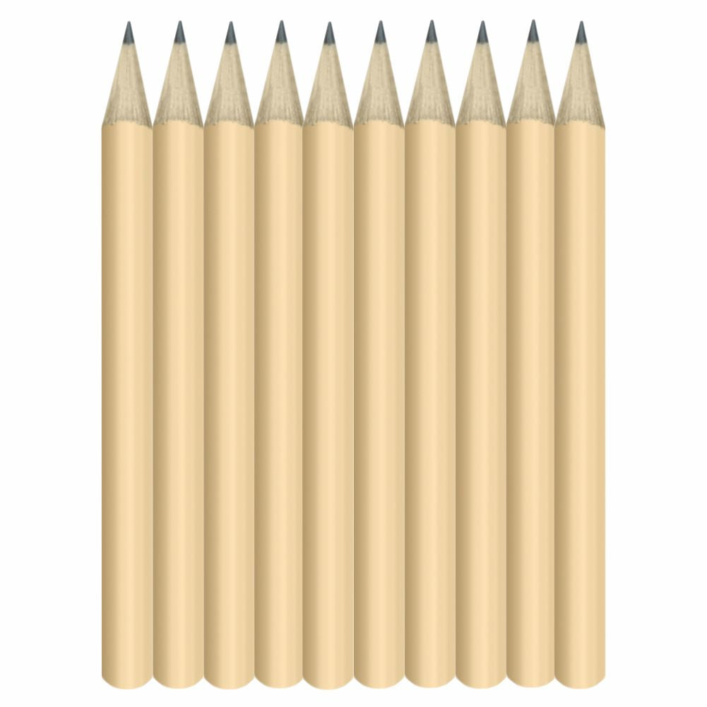 200 x Bulk Natural Half Pencils - Golf Scorecard Pencils Wholesale Mini Pencils