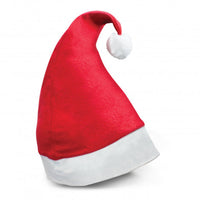 Load image into Gallery viewer, Santa Christmas Hat - Bulk Christmas Hats, x 50, x 100, x 250 - Free Shipping