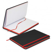 Load image into Gallery viewer, Omega Black Notebook - Buy x25, x50 or x100