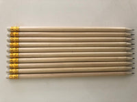 Load image into Gallery viewer, 2B Bulk Full Length Pencils with Eraser Buy in Bulk &amp; Save