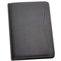 Load image into Gallery viewer, Chelsea A4 Leather Compendium made from full grain leather with contrast stitching