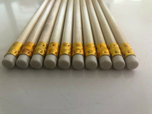 HB Pencil Bulk Lot 100-1000 units in Black, White, Natural