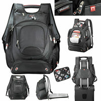 Load image into Gallery viewer, Elleven Checkpoint - Friendly Compu-Backpack - Black for Charcoal x1, x5, x10 or x25