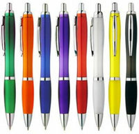 Load image into Gallery viewer, Bulk Lots Premium Quality Plastic Translucent New York II Pens 100 - 2500