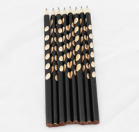 Load image into Gallery viewer, HB Pencils 100 - 1000  Black Groove Grip Bulk Wholesale Pencils Triangle Shape