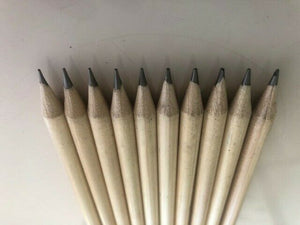 HB Pencil Bulk Lot 100-1000 units in Black, White, Natural