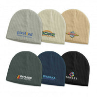 Load image into Gallery viewer, Nebraska Cable Knit Beanie Bulk Wholesale, 25, 50 or 100 Beanies Aussie Seller