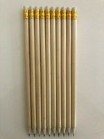 Load image into Gallery viewer, HB Pencil Bulk Lot 100-1000 units in Black, White, Natural