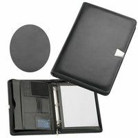 Load image into Gallery viewer, New 1 x &quot;The Binder&quot; A4 Zippered Compendium with binder, Bonus Metal Pen Express