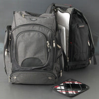 Load image into Gallery viewer, Elleven Checkpoint - Friendly Compu-Backpack - Black for Charcoal x1, x5, x10 or x25