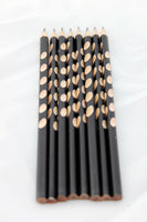 Load image into Gallery viewer, HB Pencils 100 - 1000  Black Groove Grip Bulk Wholesale Pencils Triangle Shape