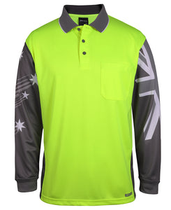 JB's Wear - L/S SOUTHERN CROSS POLO Buy 5,10, 20 or 50 units