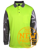 Load image into Gallery viewer, JB&#39;s Wear - L/S SOUTHERN CROSS POLO Buy 5,10, 20 or 50 units