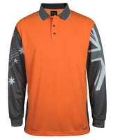 Load image into Gallery viewer, JB&#39;s Wear - L/S SOUTHERN CROSS POLO Buy 5,10, 20 or 50 units