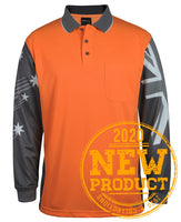 Load image into Gallery viewer, JB&#39;s Wear - L/S SOUTHERN CROSS POLO Buy 5,10, 20 or 50 units