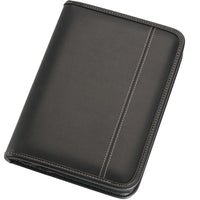 Load image into Gallery viewer, New York A5 Zippered Compendium Leather Look with Calculator Delivery Australia Wide