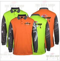 Load image into Gallery viewer, JB&#39;s Wear - L/S SOUTHERN CROSS POLO Buy 5,10, 20 or 50 units