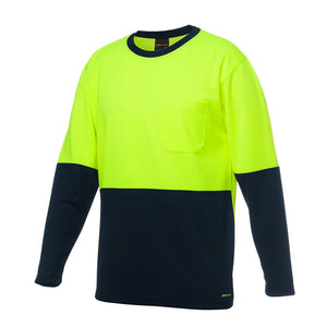 JB's Wear Hi Vis Long Sleeve Shirt - Bulk Quantities x5, x10, x20