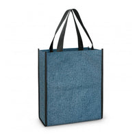 Load image into Gallery viewer, Kira Heather A4 Tote Bag - Carry Bags - Blue or Grey Buy x50, x100 or x250